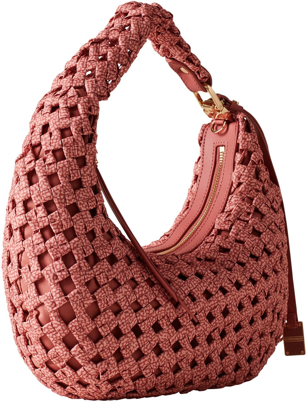 Borbonese LA NIDO HOBO MINI Roze