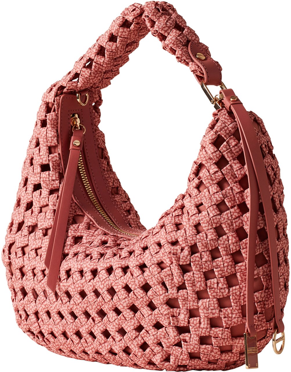 Borbonese LA NIDO HOBO MINI Roze
