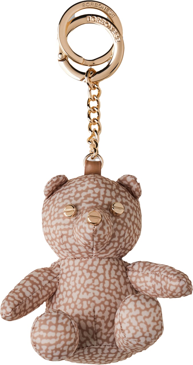 Borbonese BEAR KEYCHAIN Beige