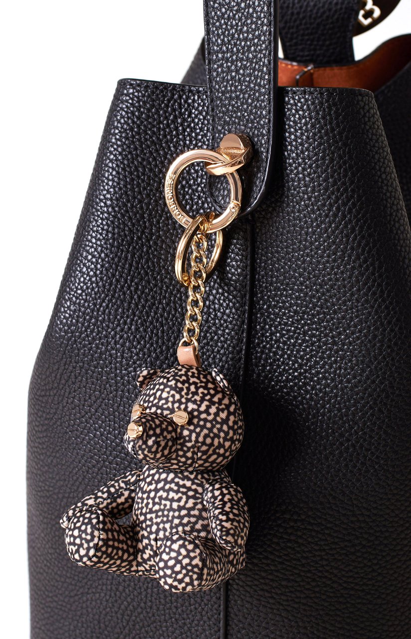Borbonese BEAR KEYCHAIN Bruin
