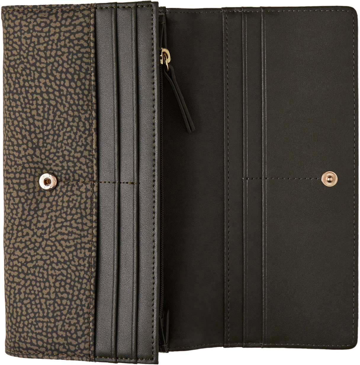 Borbonese LARGE WALLET Groen