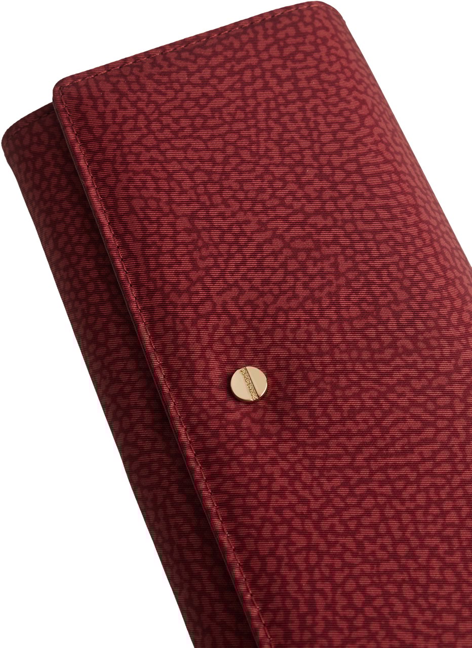Borbonese LARGE WALLET Rood