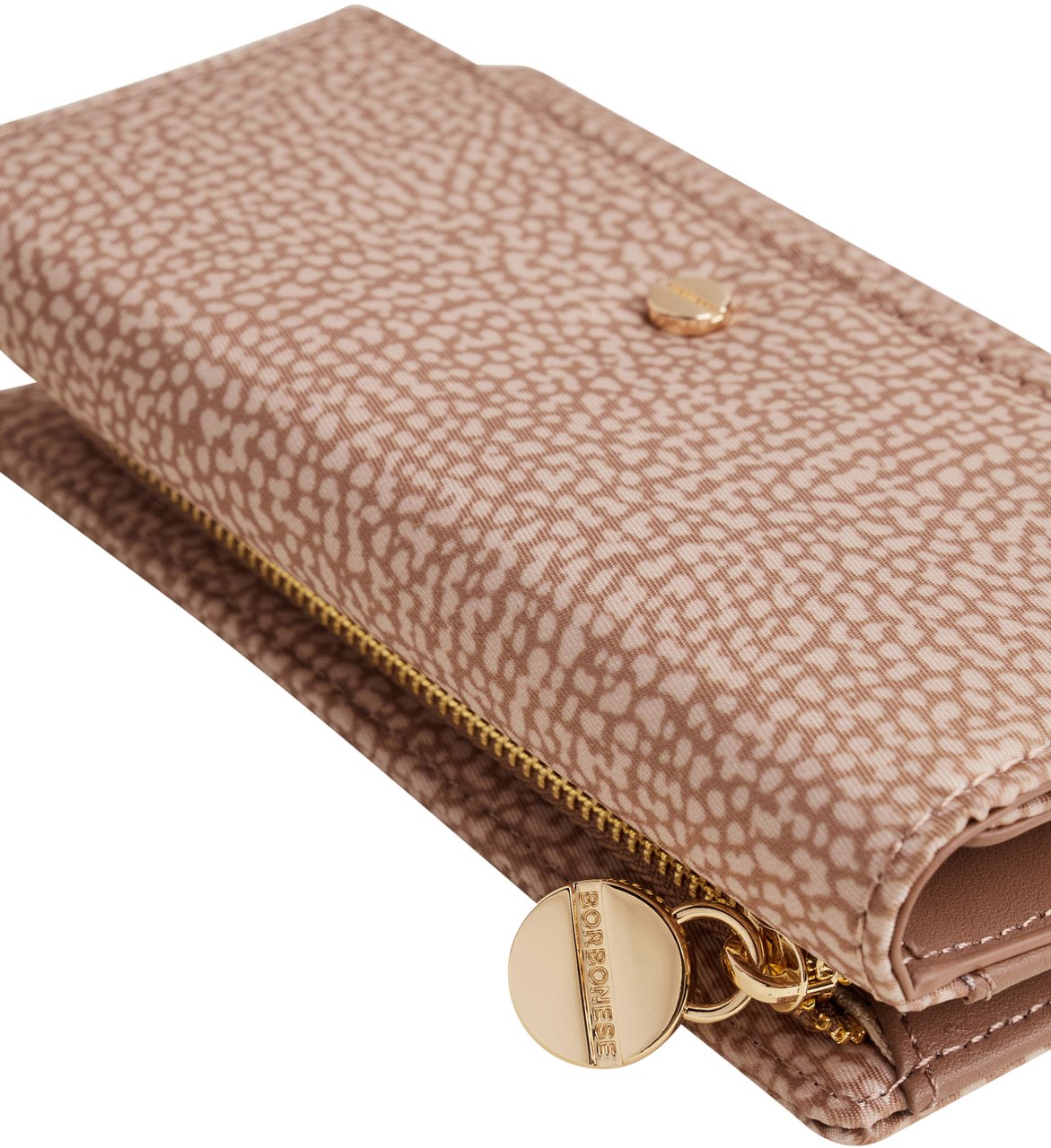 Borbonese MEDIUM WALLET Beige