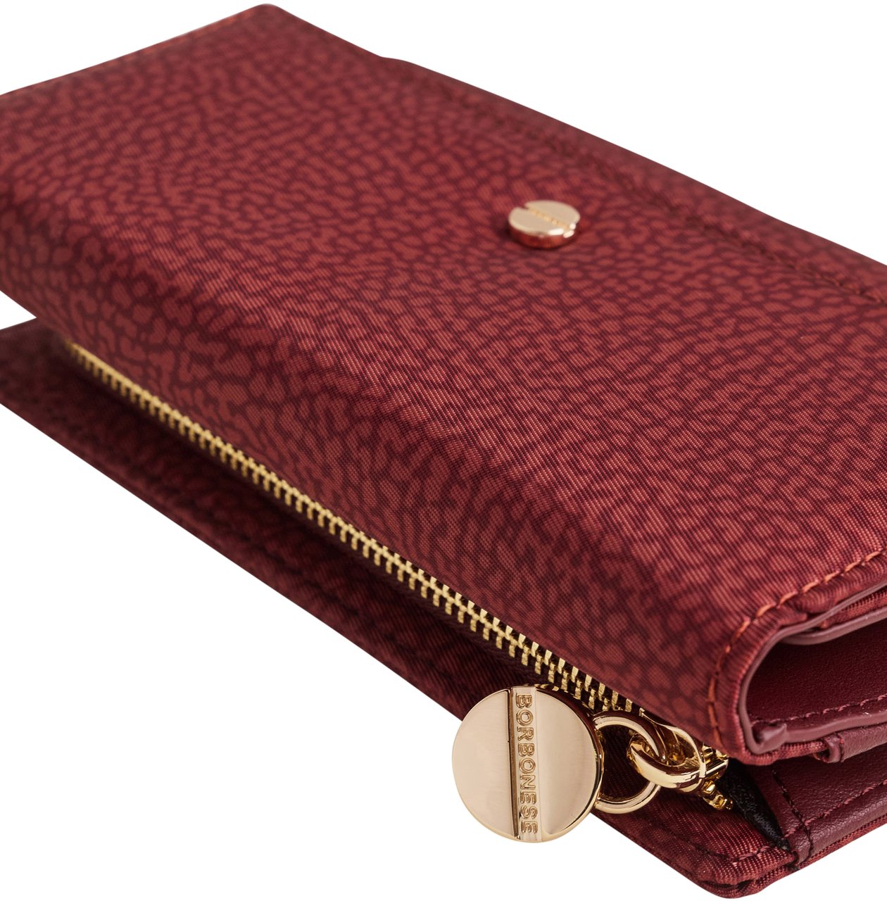Borbonese MEDIUM WALLET Rood