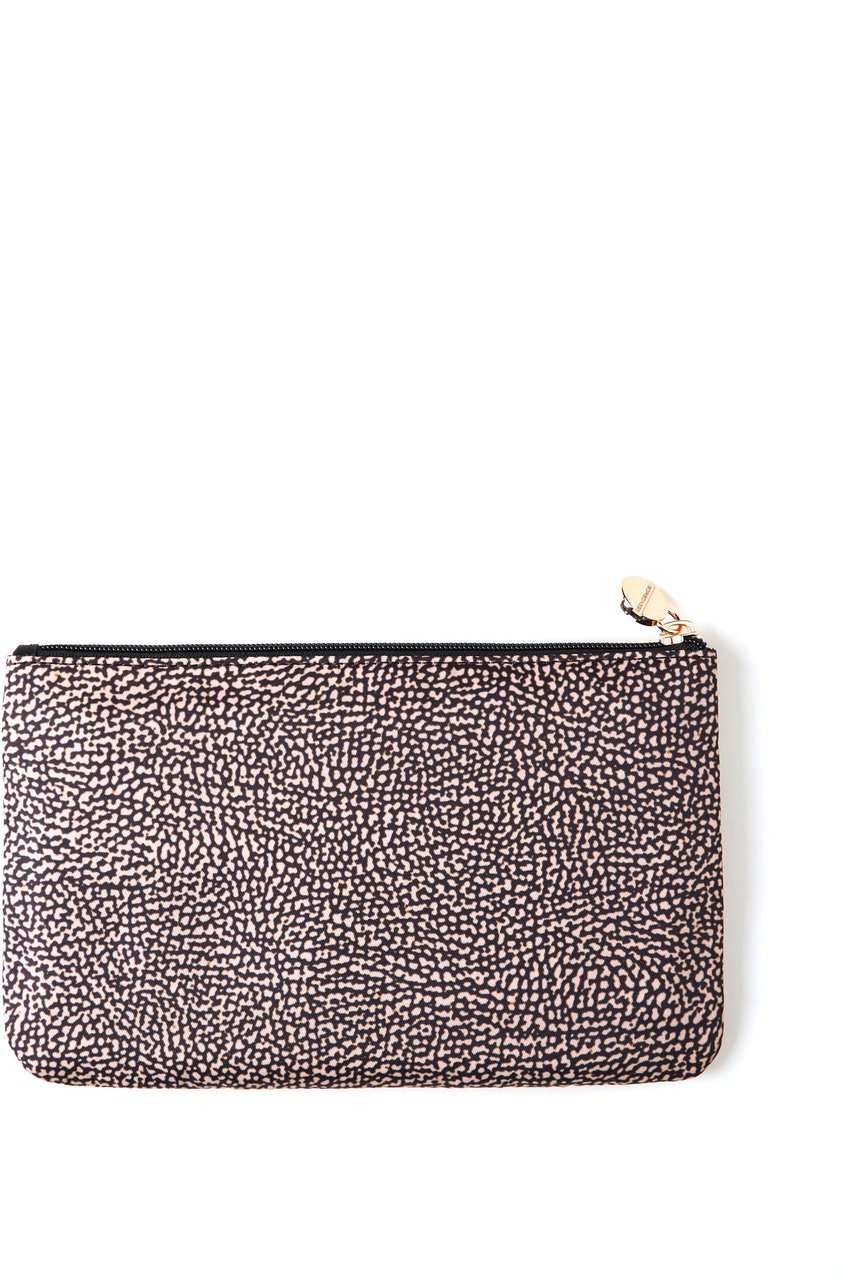Borbonese CLASSIC DOCUMENT HOLDER POUCH Zwart