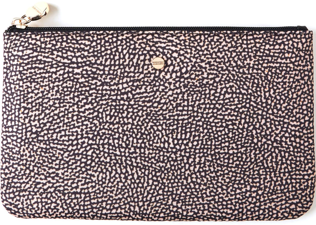 Borbonese CLASSIC DOCUMENT HOLDER POUCH Bruin