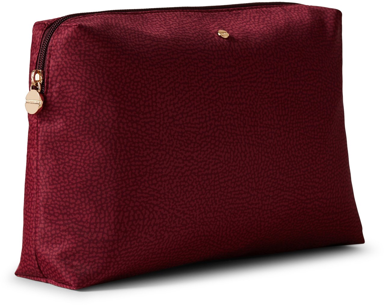 Borbonese MEDIUM BEAUTY CASE Rood