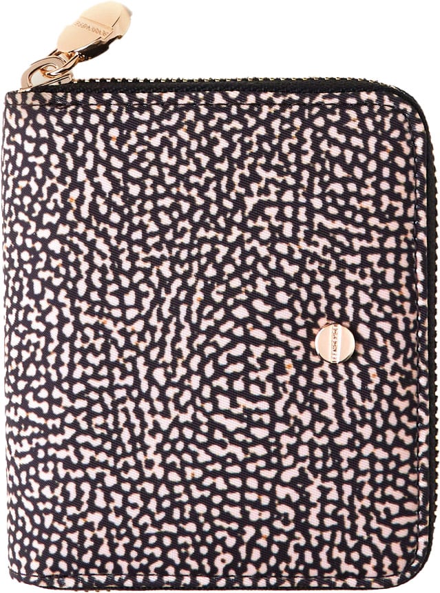 Borbonese SMALL ZIP-AROUND WALLET Bruin