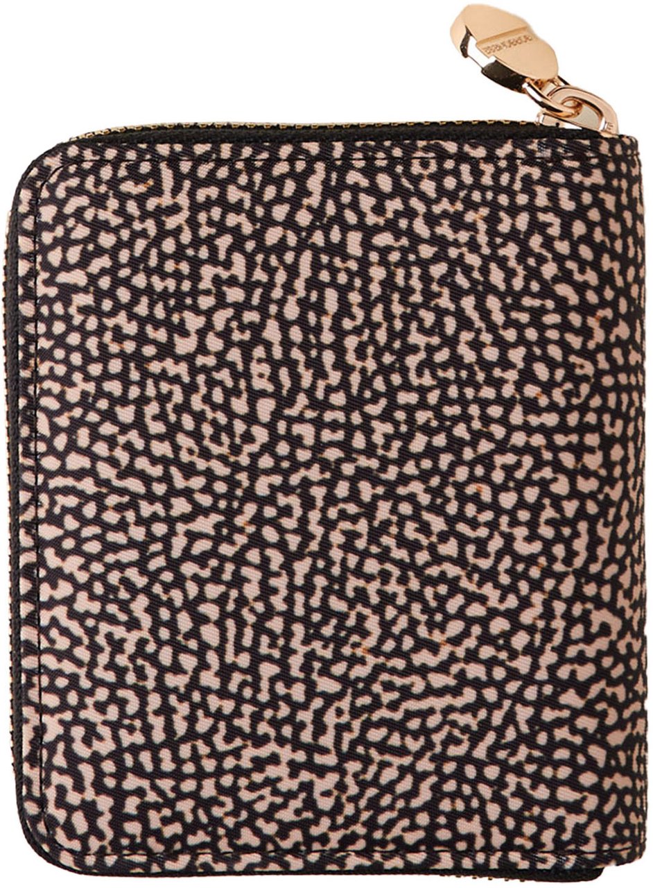 Borbonese SMALL ZIP-AROUND WALLET Bruin