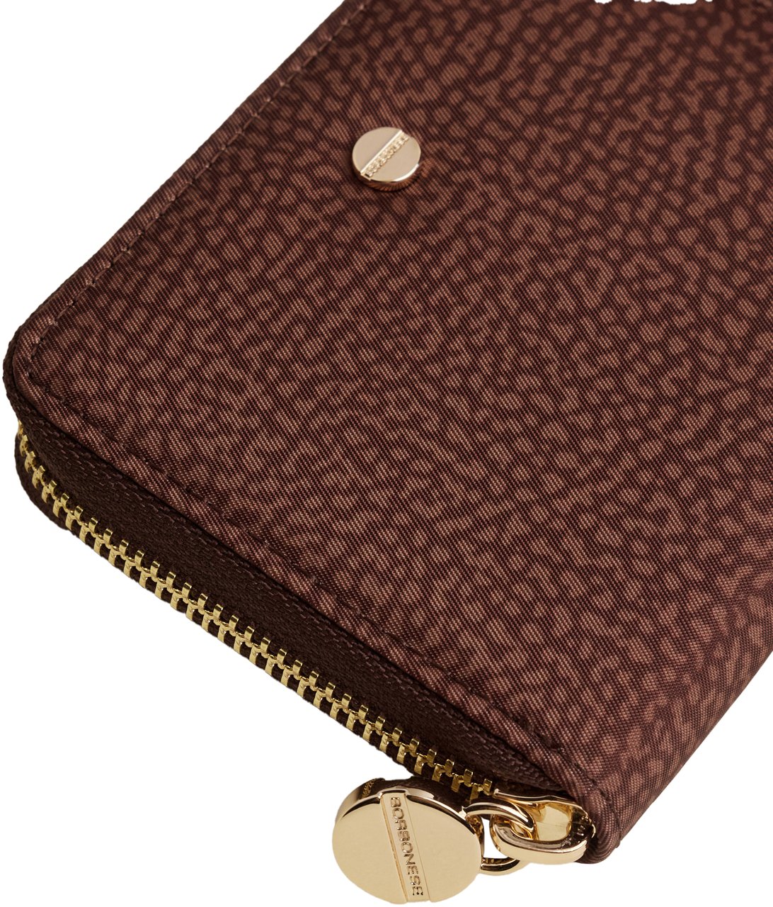 Borbonese SMALL ZIP-AROUND WALLET Maroon
