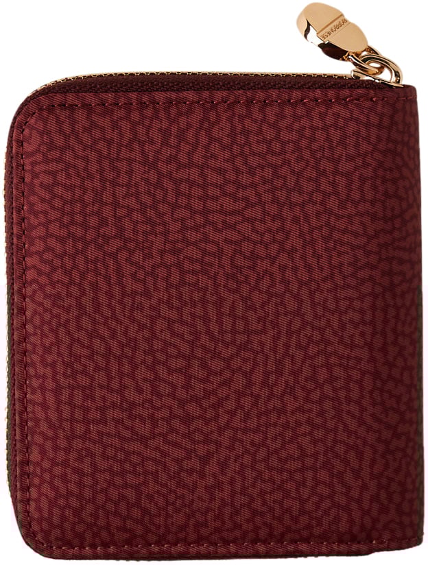 Borbonese SMALL ZIP-AROUND WALLET Rood