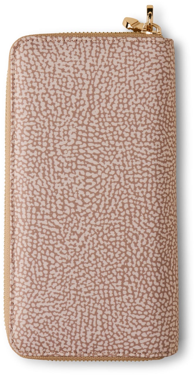 Borbonese CLASSICA WALLET LARGE Beige
