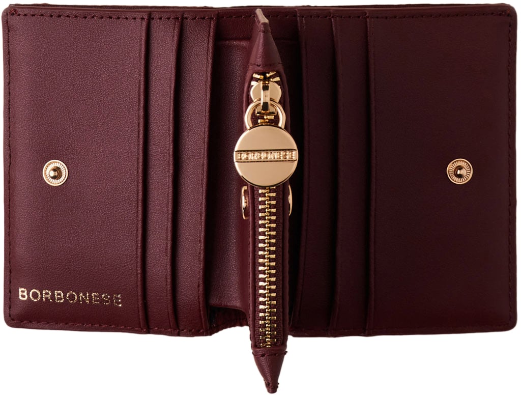 Borbonese CLASSIC SMALL WALLET Rood