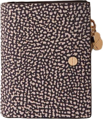 Borbonese Wallets Op Natural Bruin