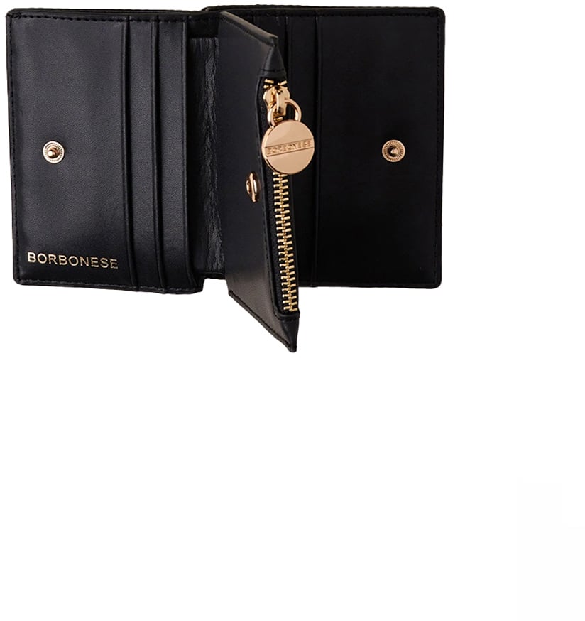 Borbonese Wallets Black Zwart