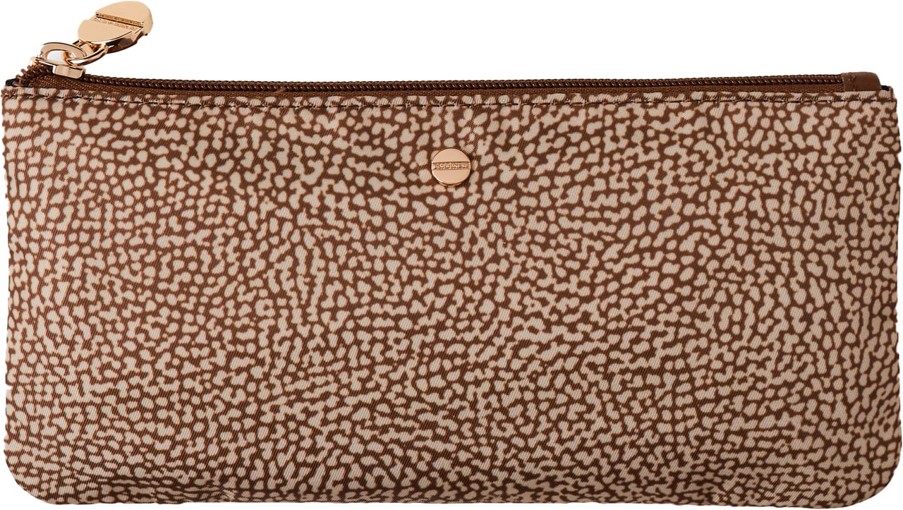 Borbonese CLASSIC FLAT POUCH Beige