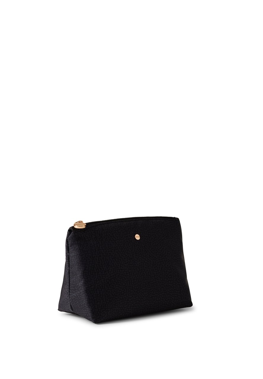 Borbonese CLASSIC MEDIUM POUCH Zwart