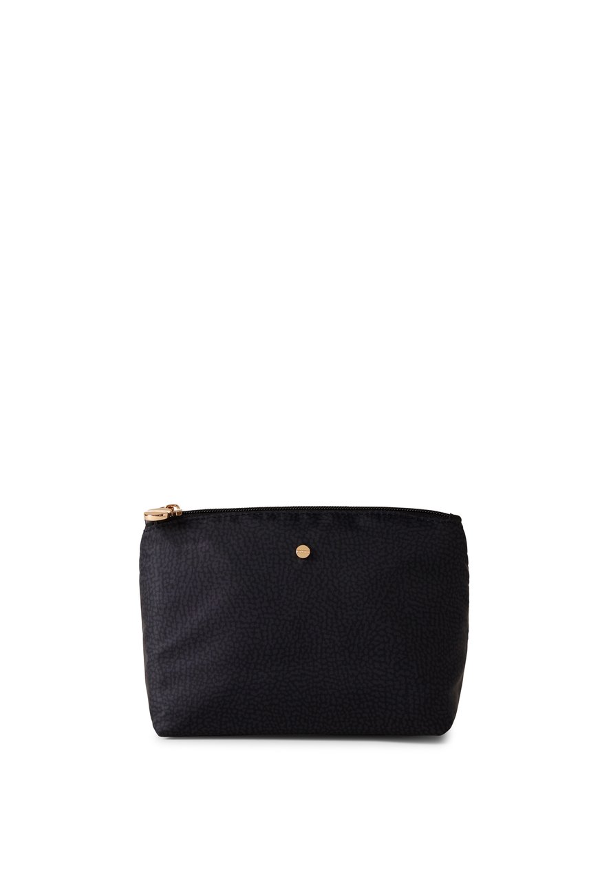 Borbonese CLASSIC MEDIUM POUCH Zwart