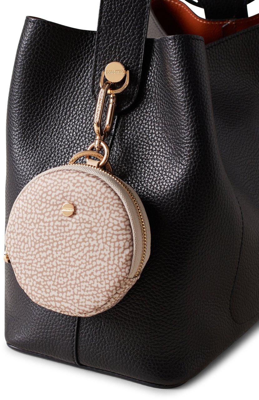 Borbonese KEYCHAIN Beige