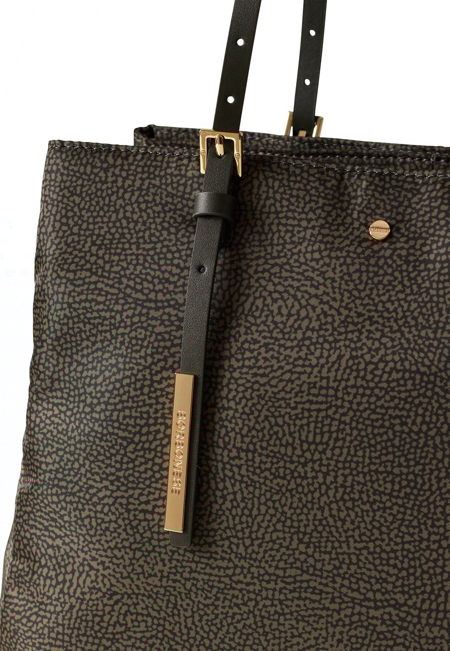 Borbonese L’ECOLE SHOPPING BAG Groen