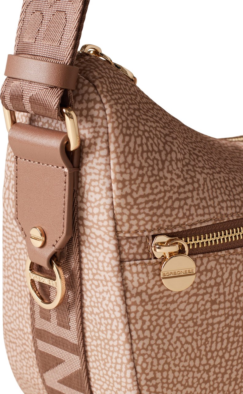 Borbonese ECO LINE LUNA SMALL BAG Beige