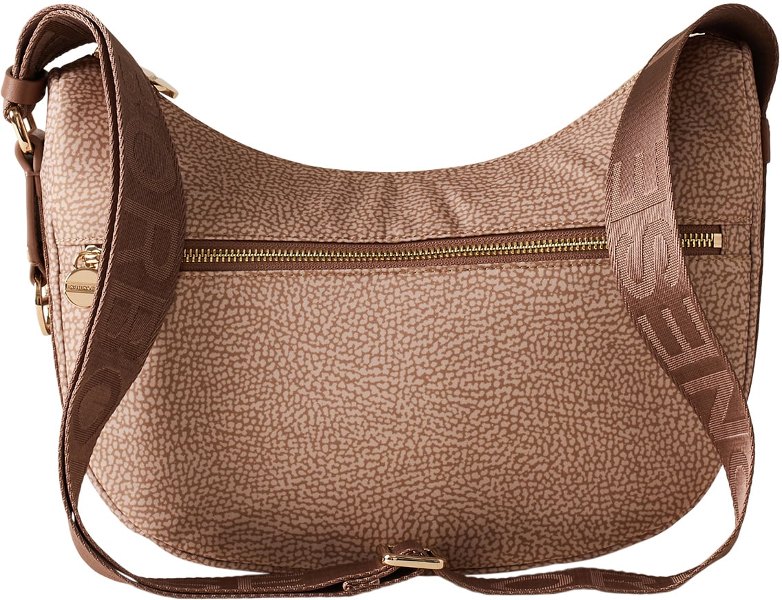 Borbonese ECO LINE LUNA SMALL BAG Beige