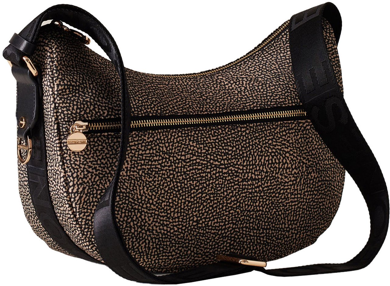 Borbonese ECO LINE LUNA SMALL BAG Bruin
