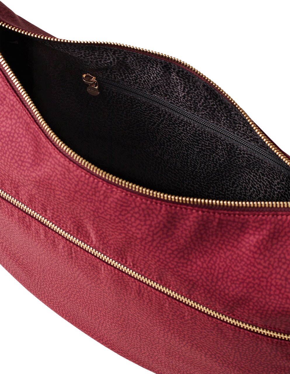 Borbonese ECO LINE LUNA MID-SIZE BAG Rood