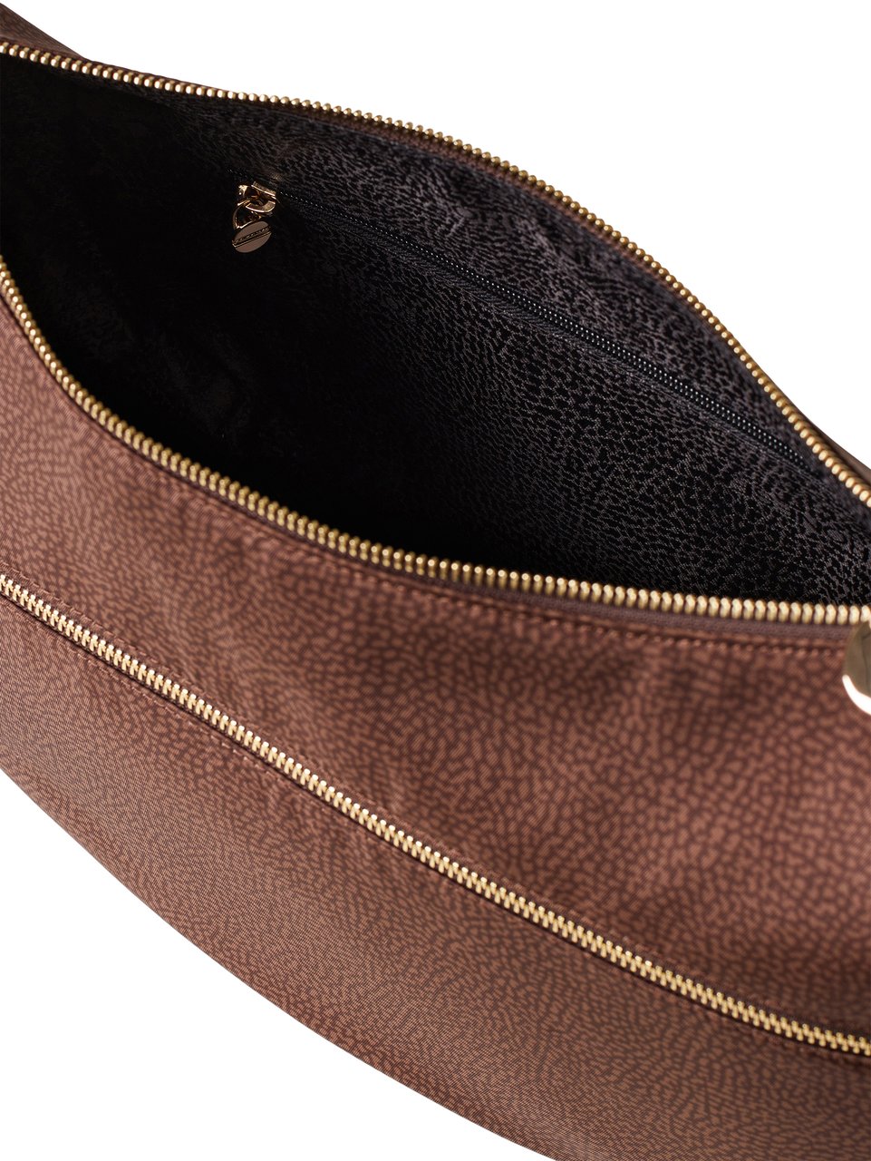 Borbonese ECO LINE LUNA MID-SIZE BAG Maroon