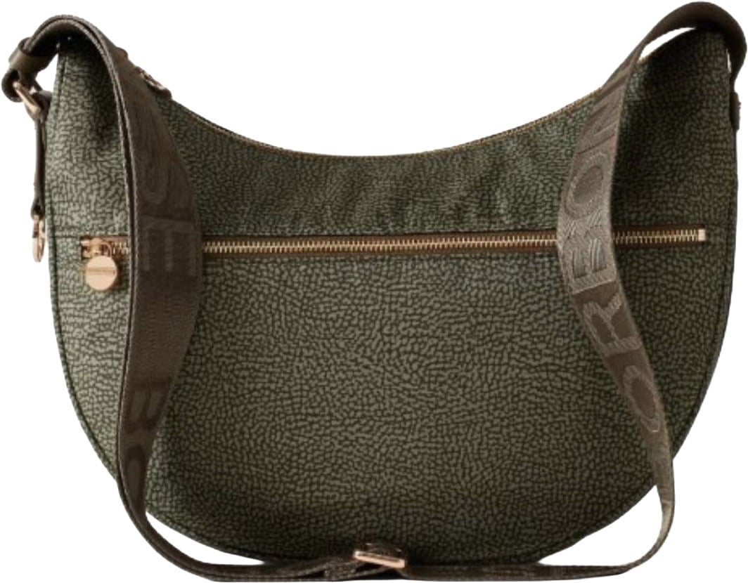 Borbonese Bags Green Donkergroen