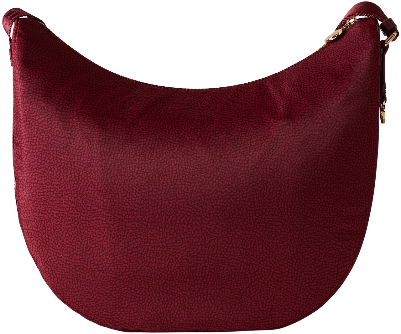 Borbonese ECO LINE LUNA MEDIUM BAG Rood