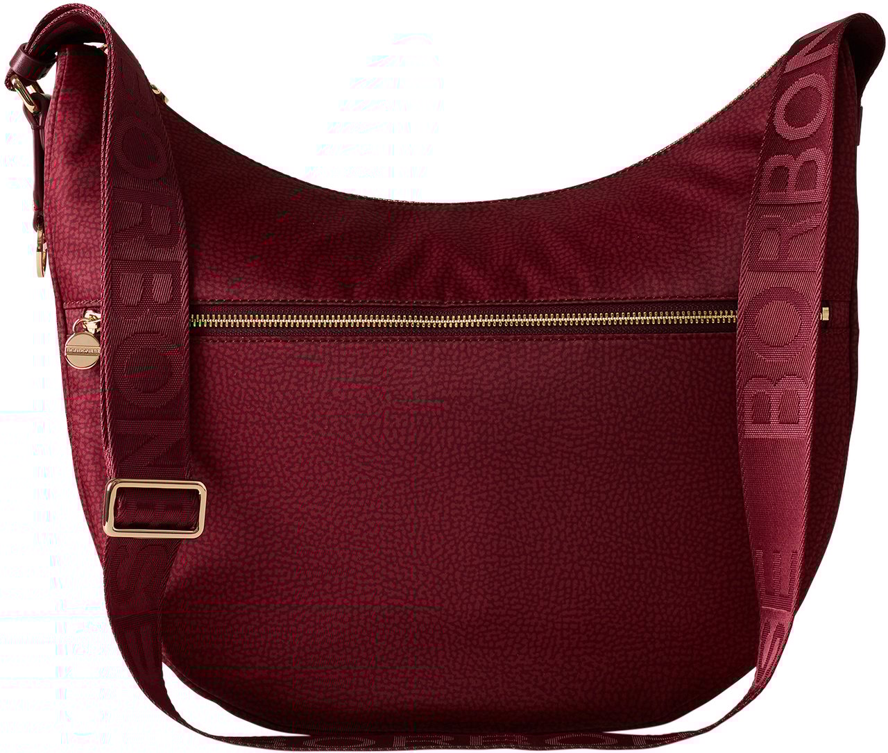 Borbonese ECO LINE LUNA MEDIUM BAG Rood