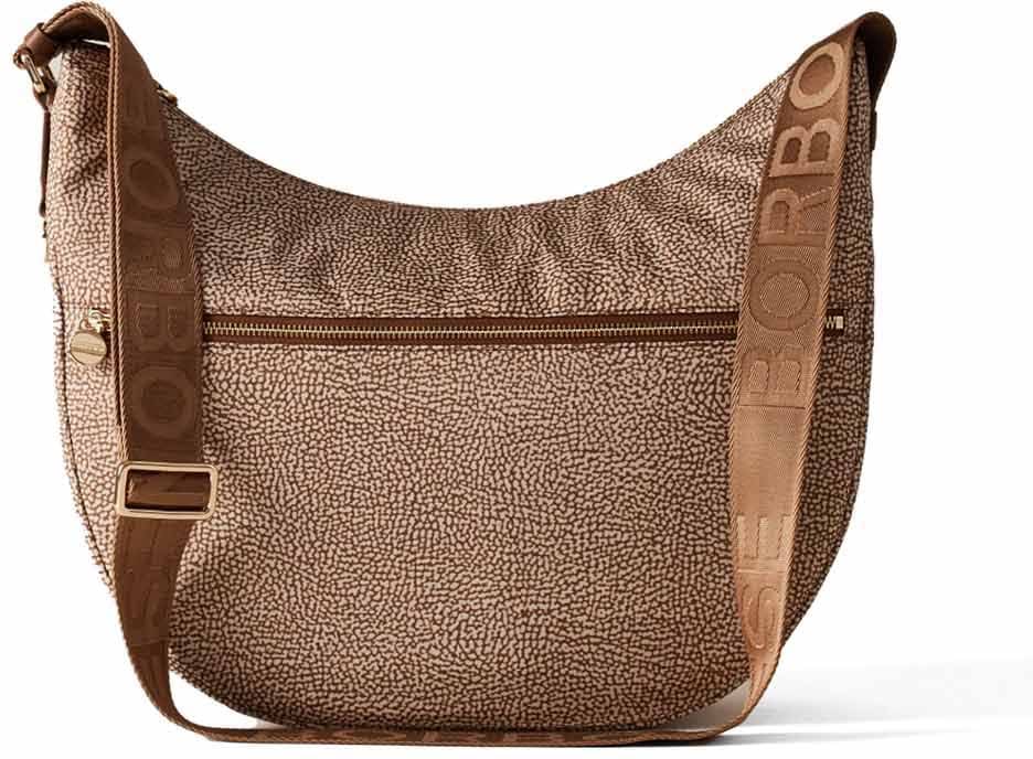 Borbonese Bags Beige Marrone Bruin