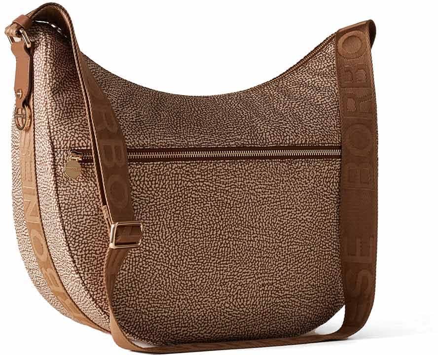 Borbonese Bags Beige Marrone Bruin