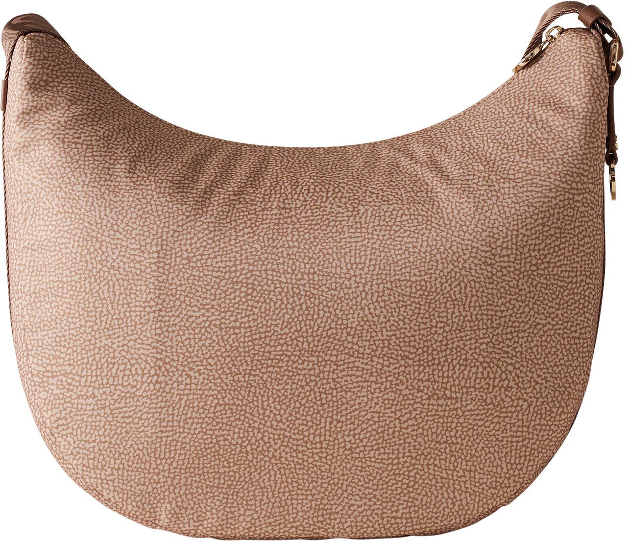 Borbonese ECO LINE LUNA MEDIUM BAG Beige
