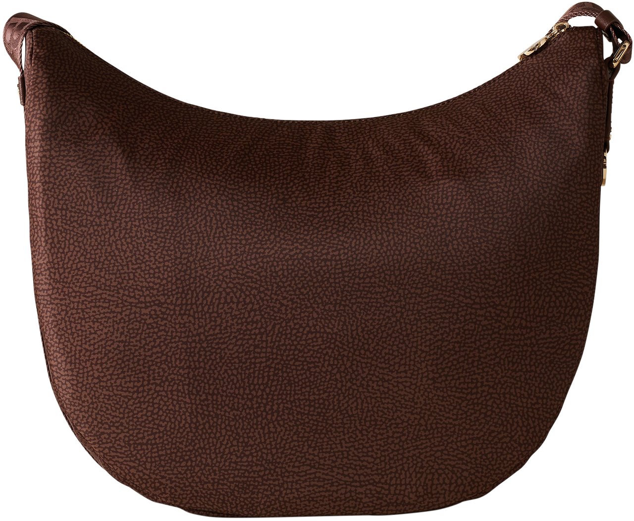 Borbonese ECO LINE LUNA MEDIUM BAG Maroon