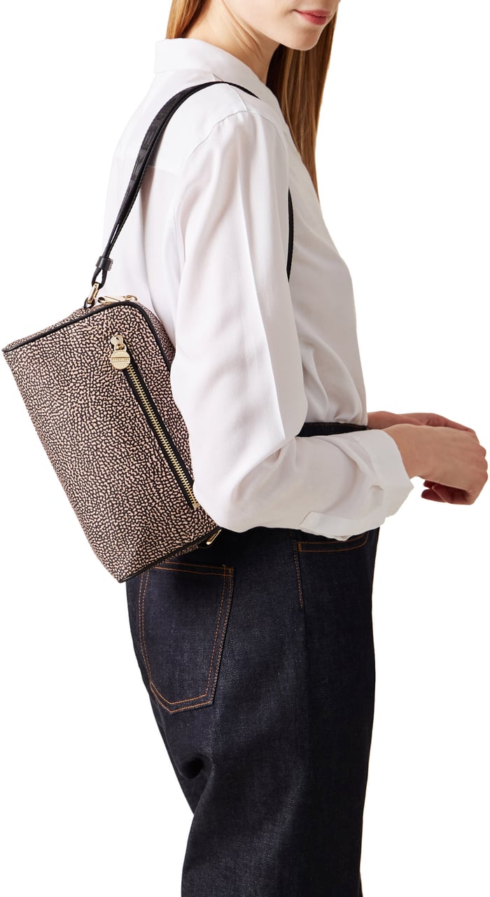 Borbonese ECO LINE CAMERA BAG Bruin