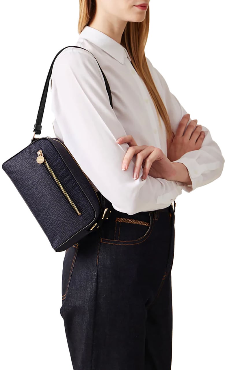 Borbonese Bags Black Zwart