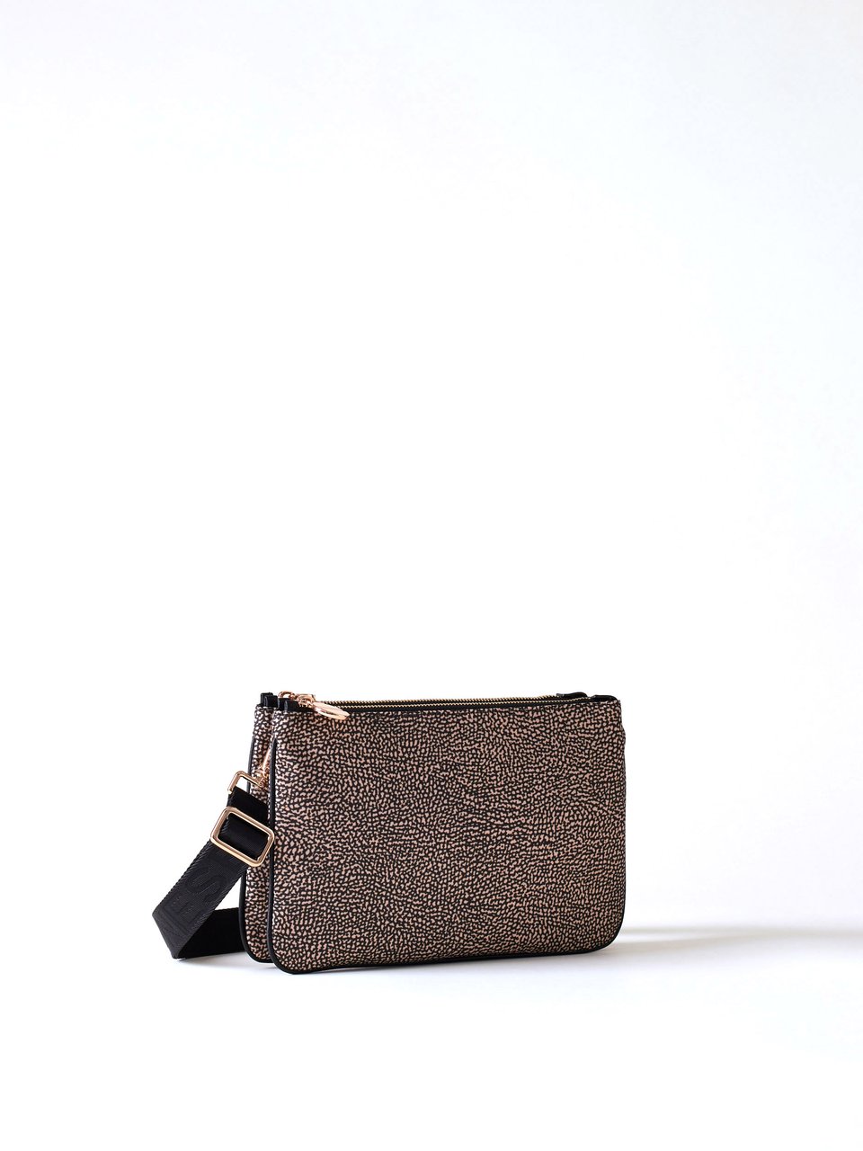 Borbonese ECO LINE SMALL CROSSBODY BAG Bruin