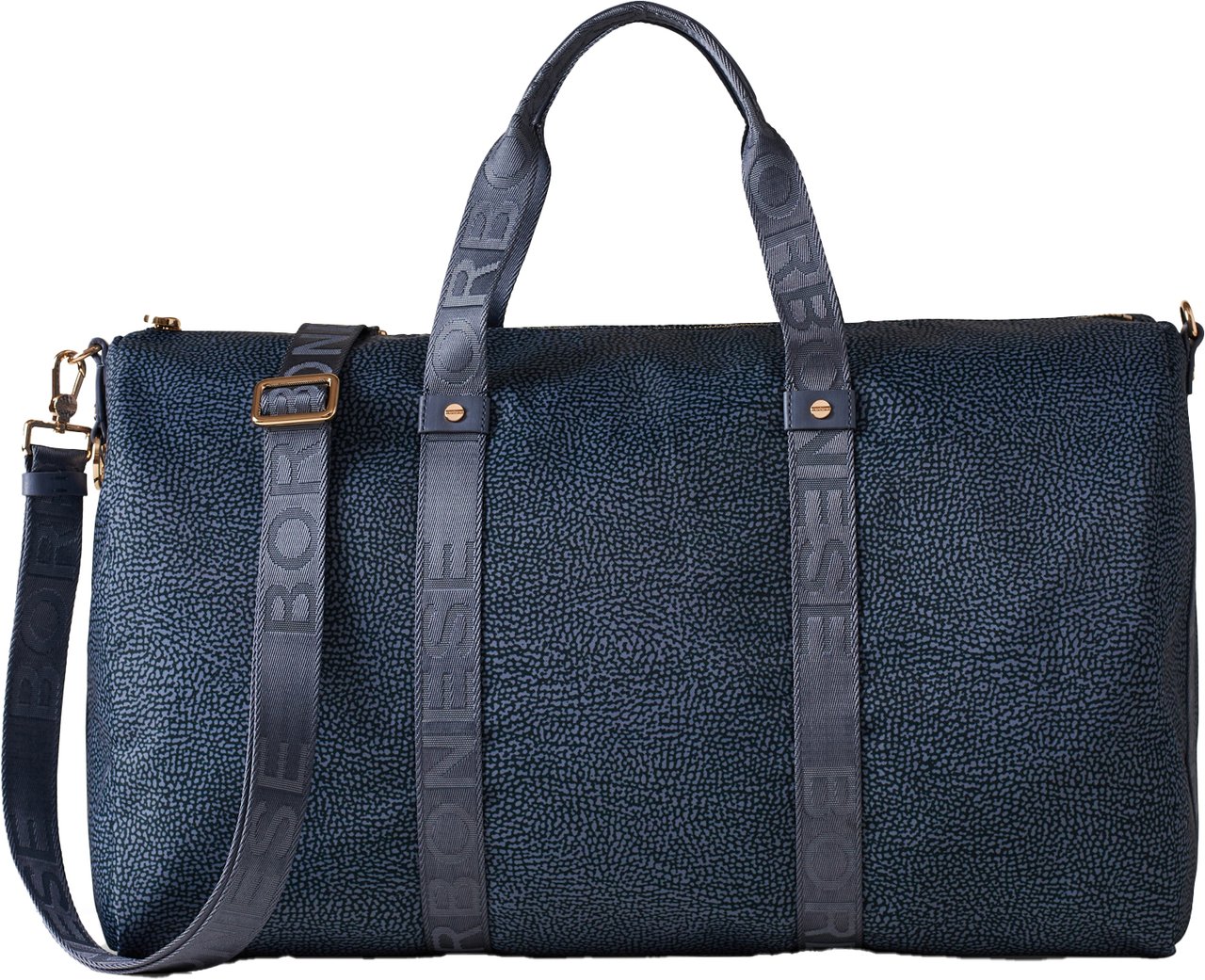 Borbonese ECO LINE MEDIUM Blauw