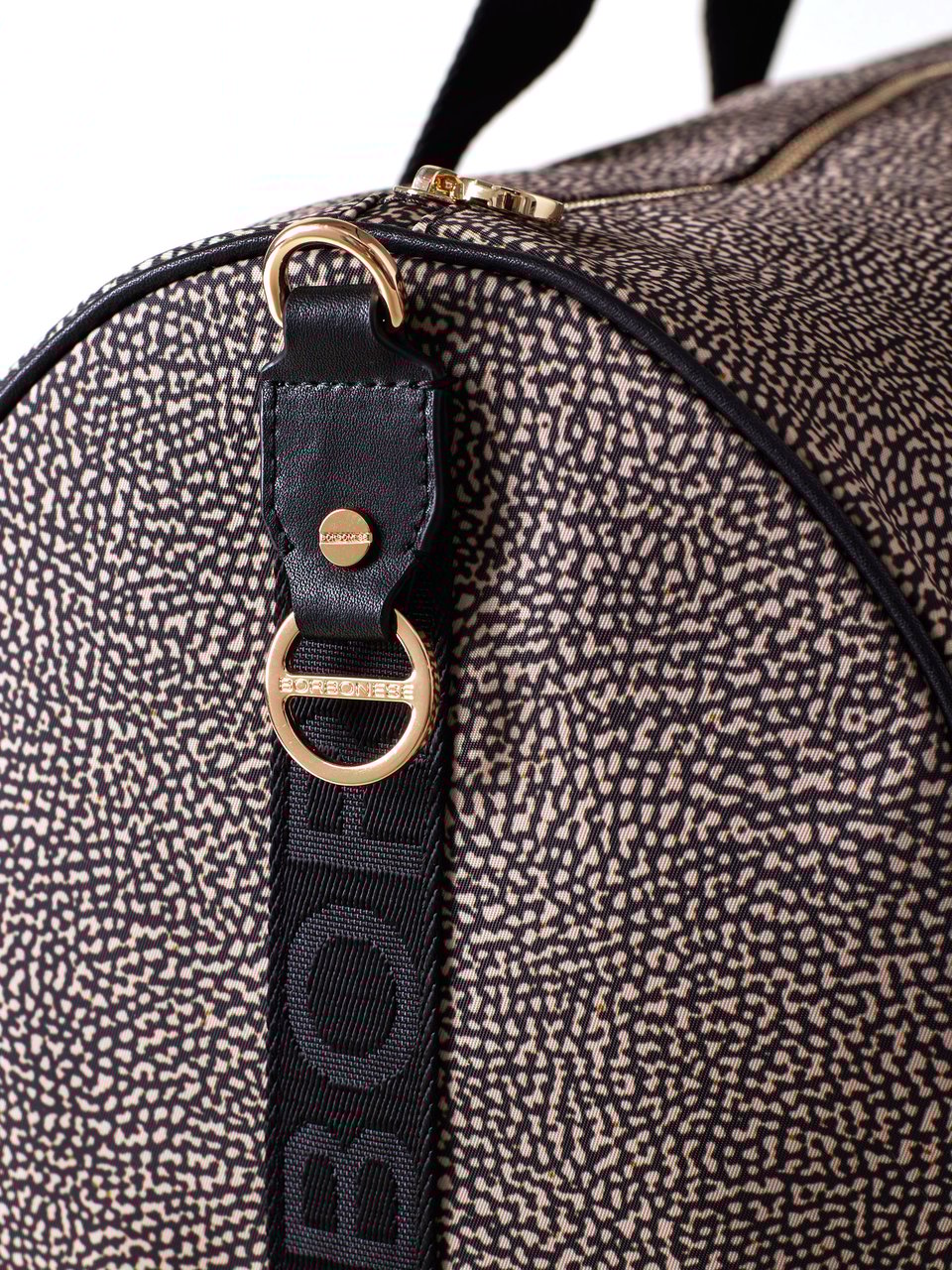 Borbonese ECO LINE MEDIUM DUFFLE BAG Bruin
