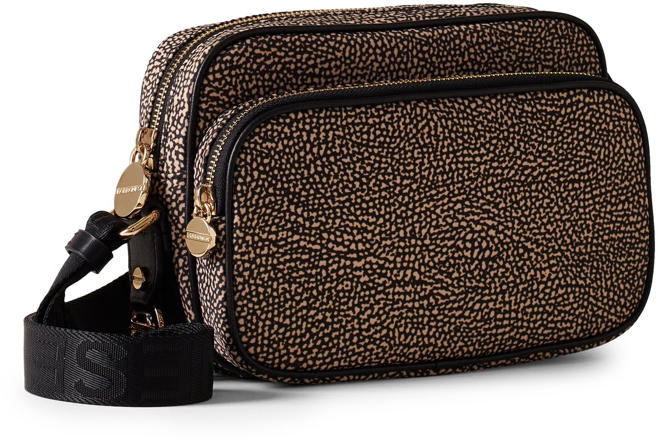 Borbonese CAMERA CASE SMALL Bruin