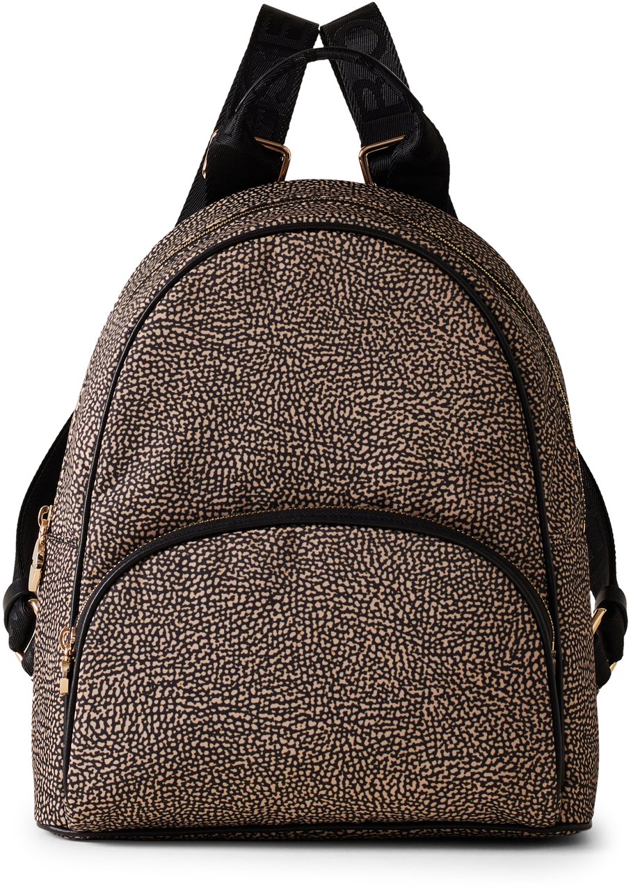 Borbonese ECO LINE MEDIUM BACKPACK Bruin
