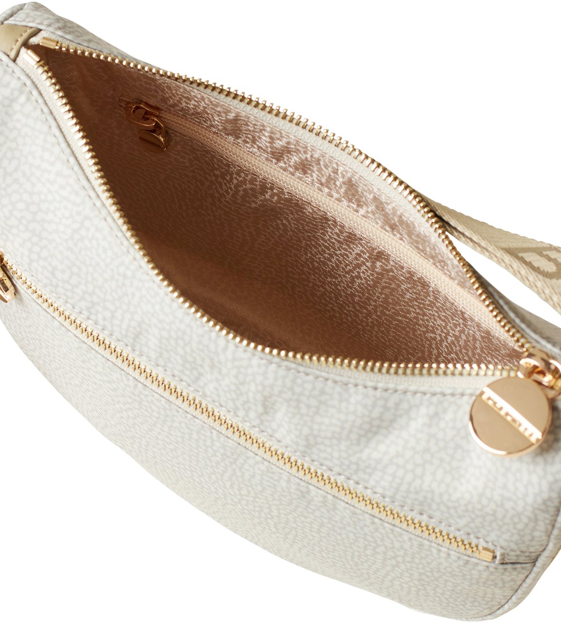 Borbonese LUNA HOBO MINI Groen