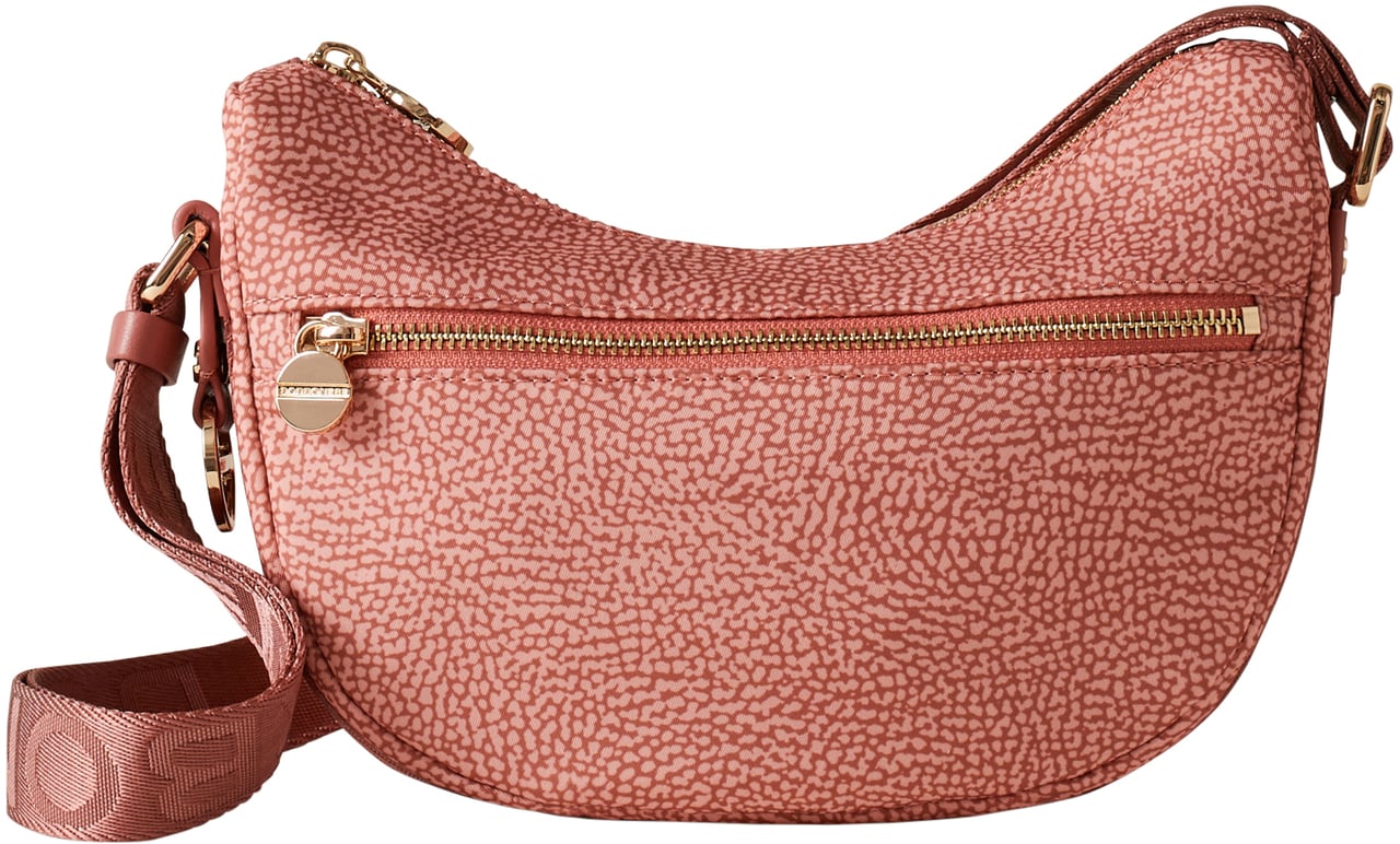 Borbonese LUNA HOBO MINI Roze