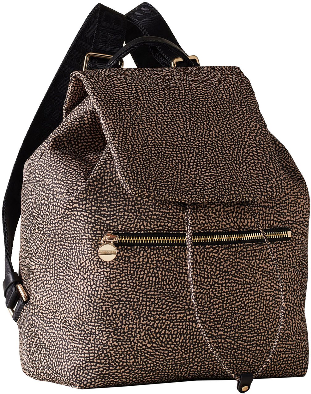 Borbonese ECO LINE MEDIUM BACKPACK Bruin