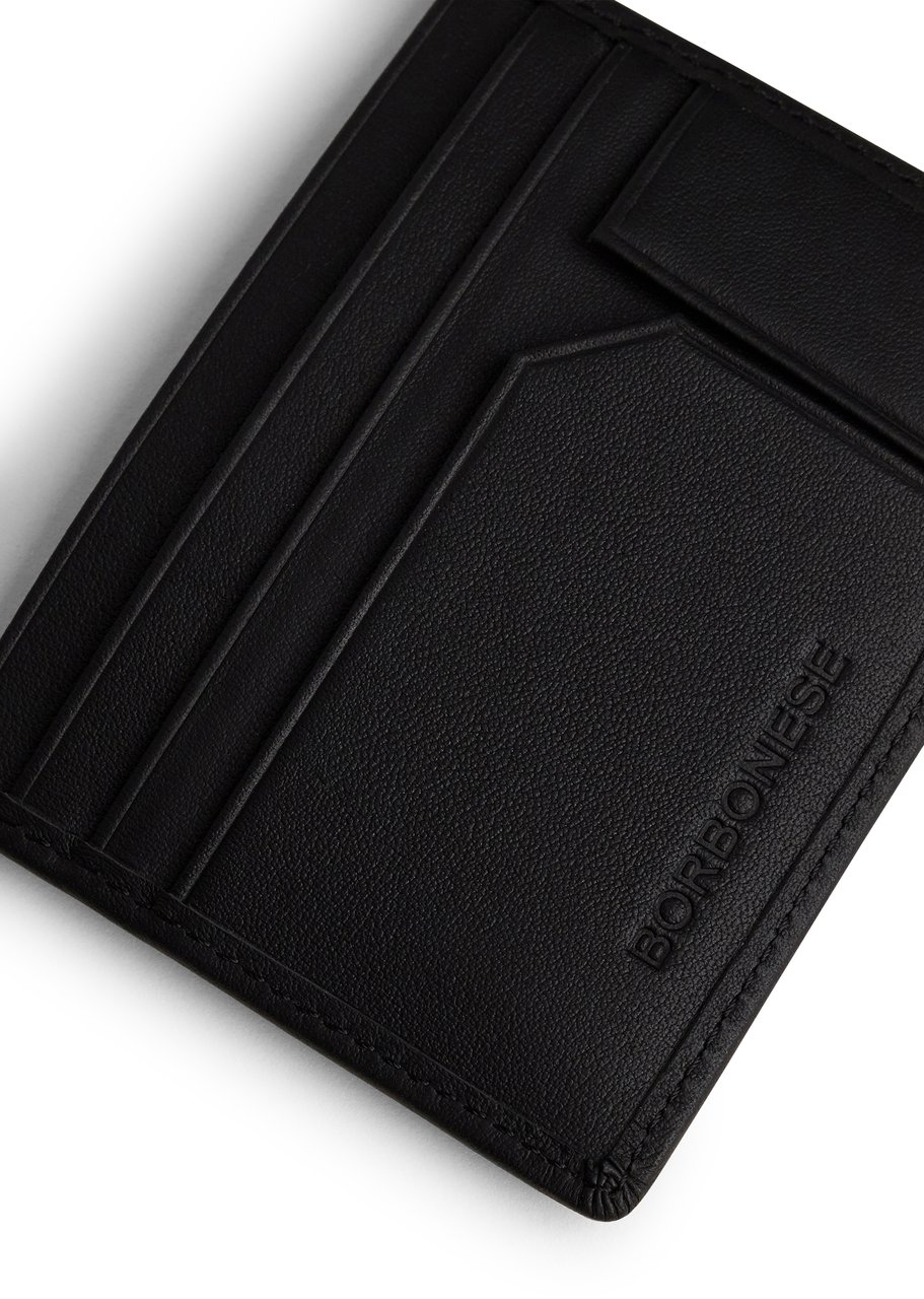 Borbonese CREDIT CARD HOLDER Zwart