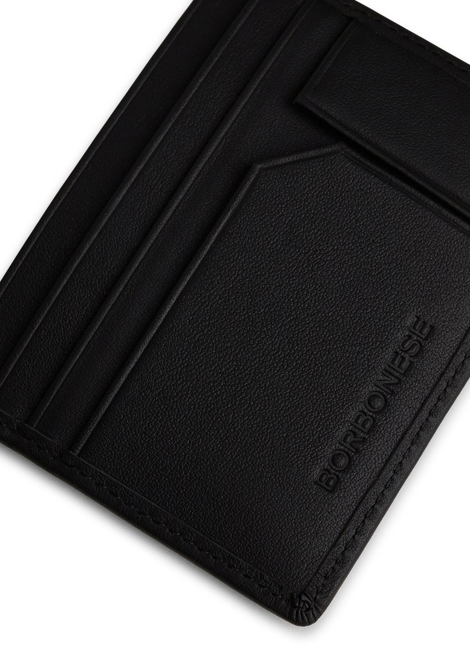 Borbonese CREDIT CARD HOLDER Zwart