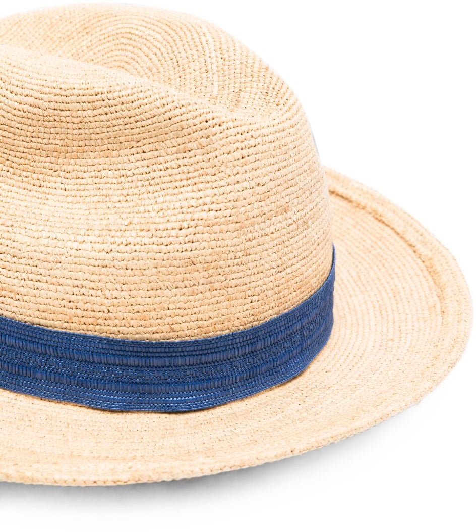 Borsalino Hats Navy Beige