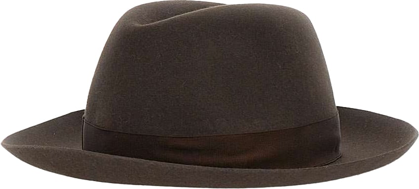 Borsalino Scarfs Brown Bruin